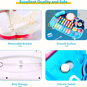 اسباب بازی پیانو 6 کاره موزیکال و چراغدار آموزشی Electric Musical Piano Toy_اسباب بازی